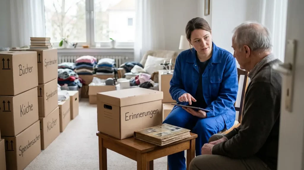 Räumung einer Messie-Wohnung nach Todesfall
